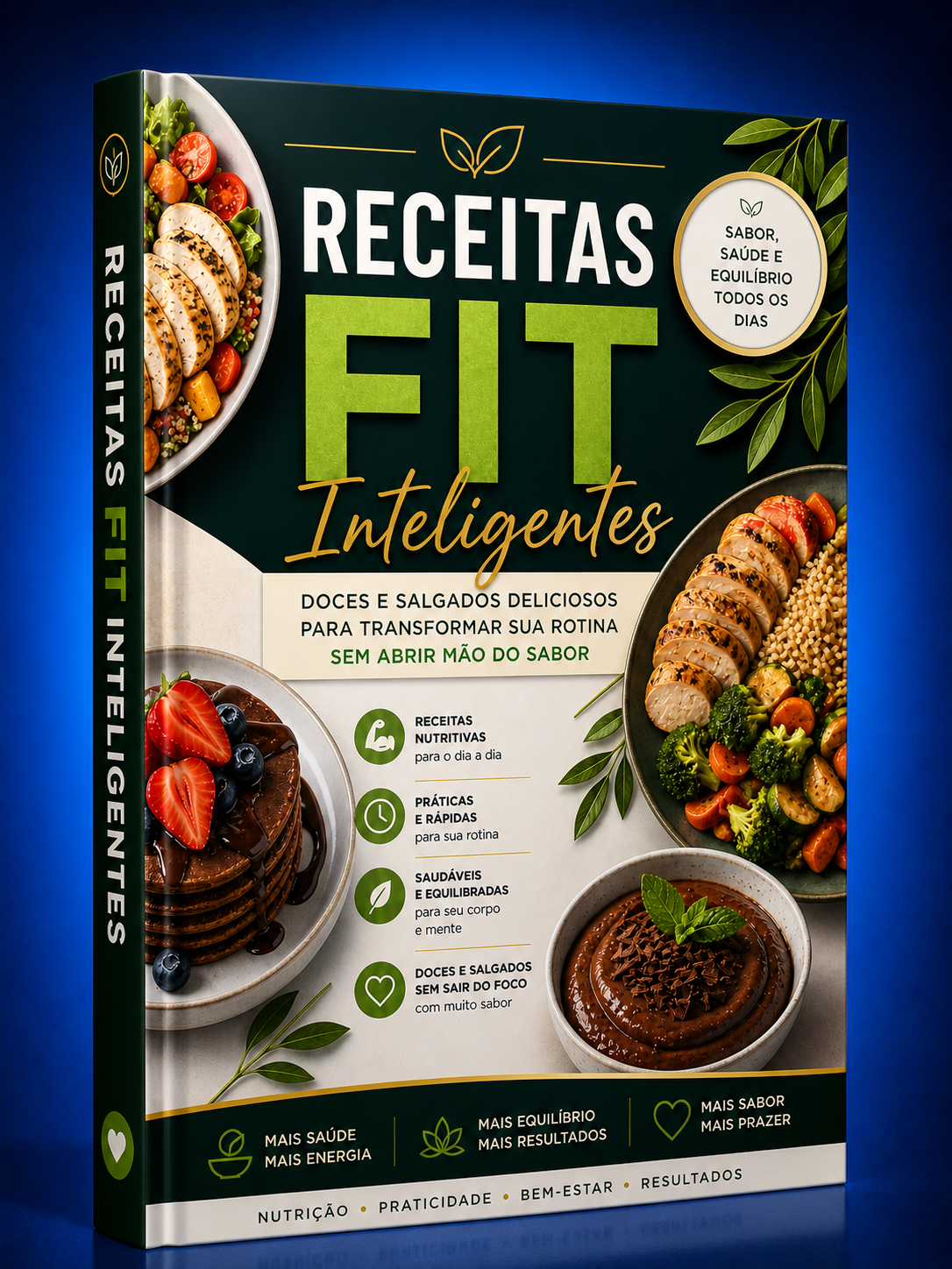 Capa do ebook Receitas Fit Inteligentes
