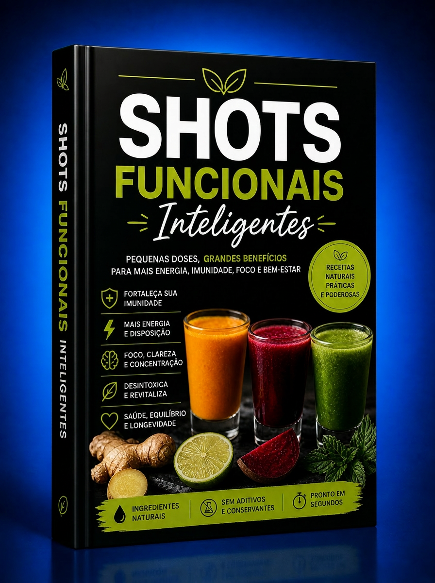 Capa do ebook Shots Funcionais Inteligentes
