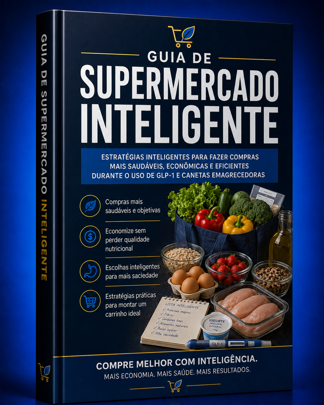Capa do ebook Guia de Supermercado Inteligente
