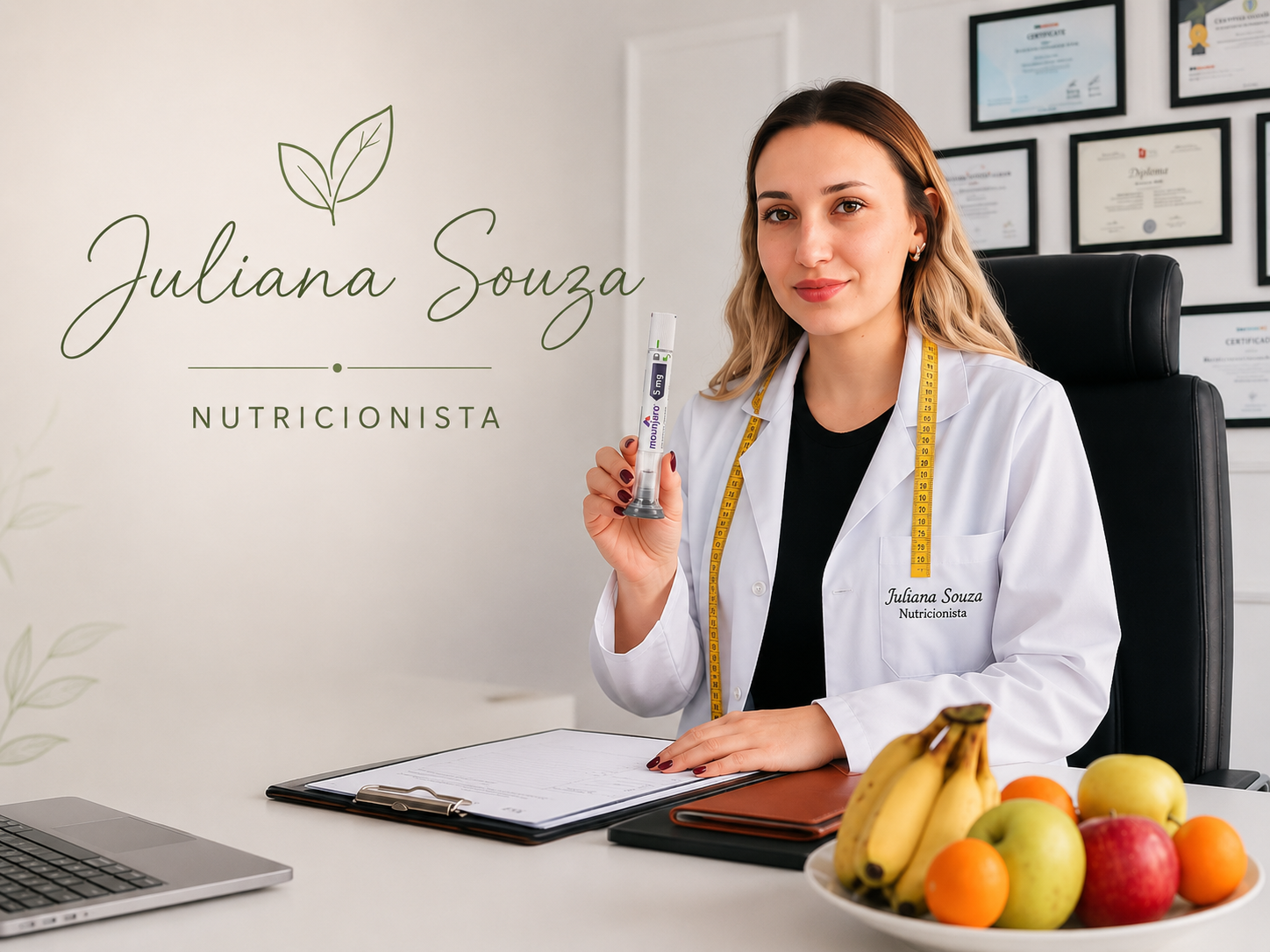 Dra. Juliana Souza — nutricionista especialista em emagrecimento e canetas GLP-1